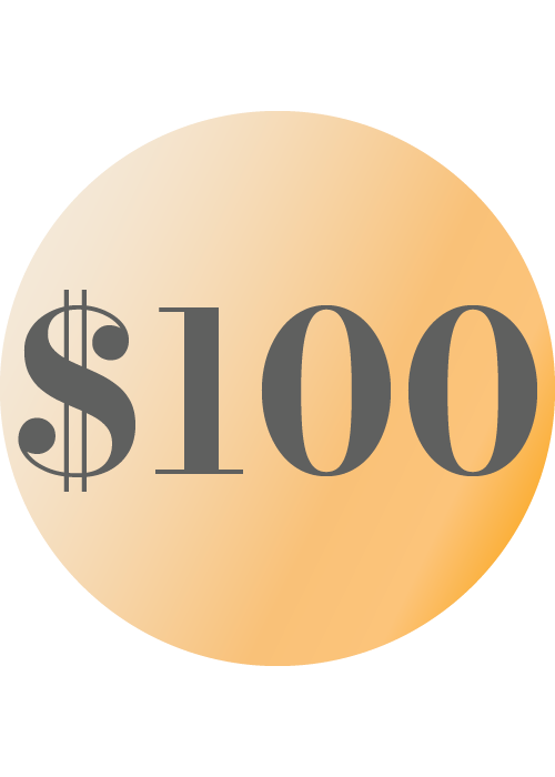 $100 Donation